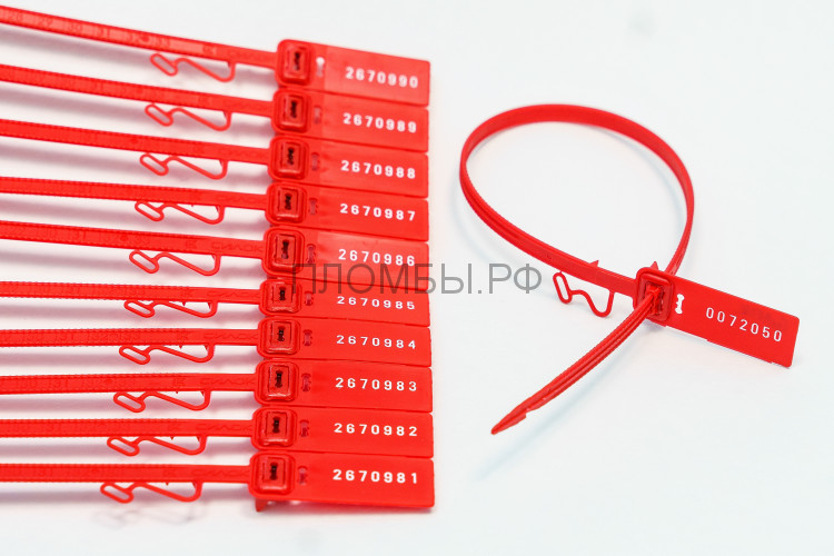 Пластиковая пломба для мешков СилОк 